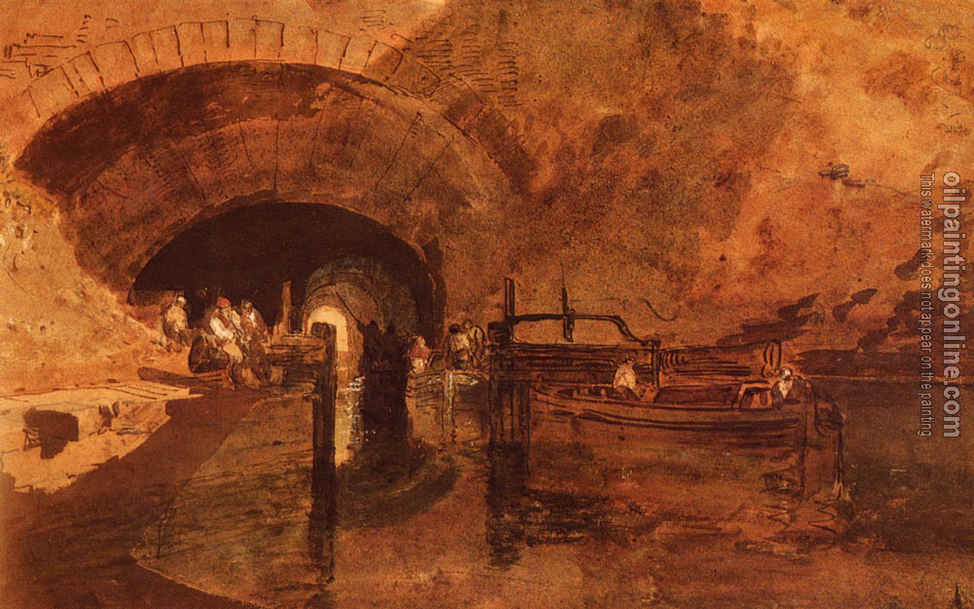 Turner, Joseph Mallord William - A Canal Tunnel Near Leeds